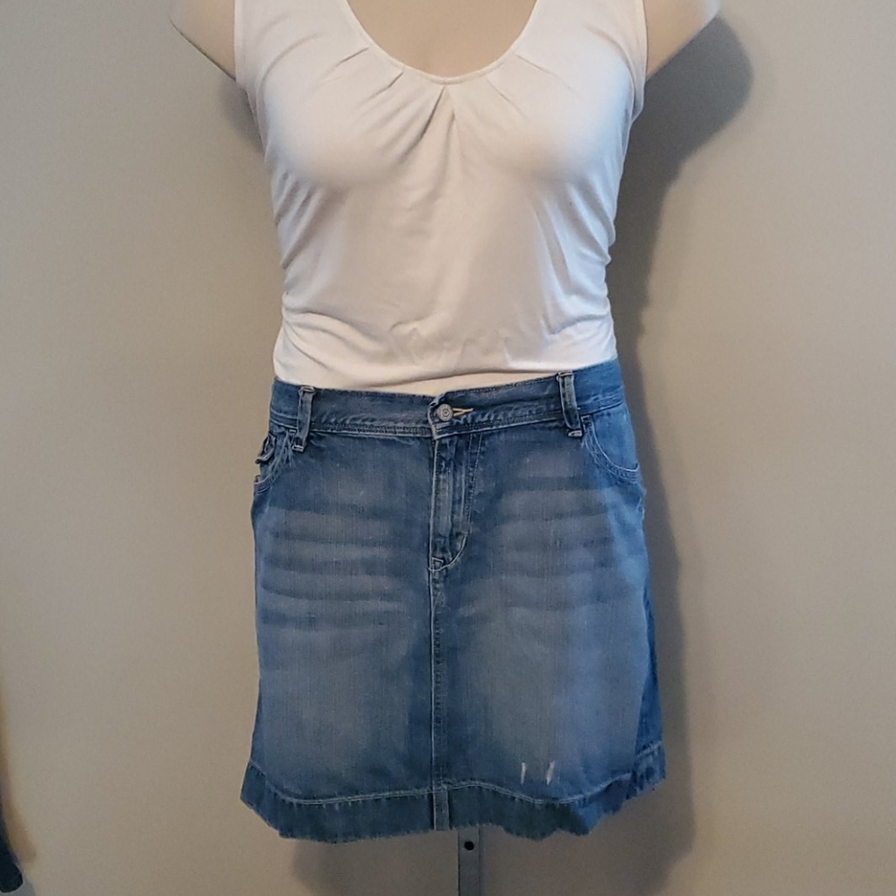 Denim skirt